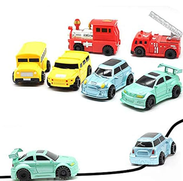 ✨ El Coche Mágico que Sigue Líneas✨